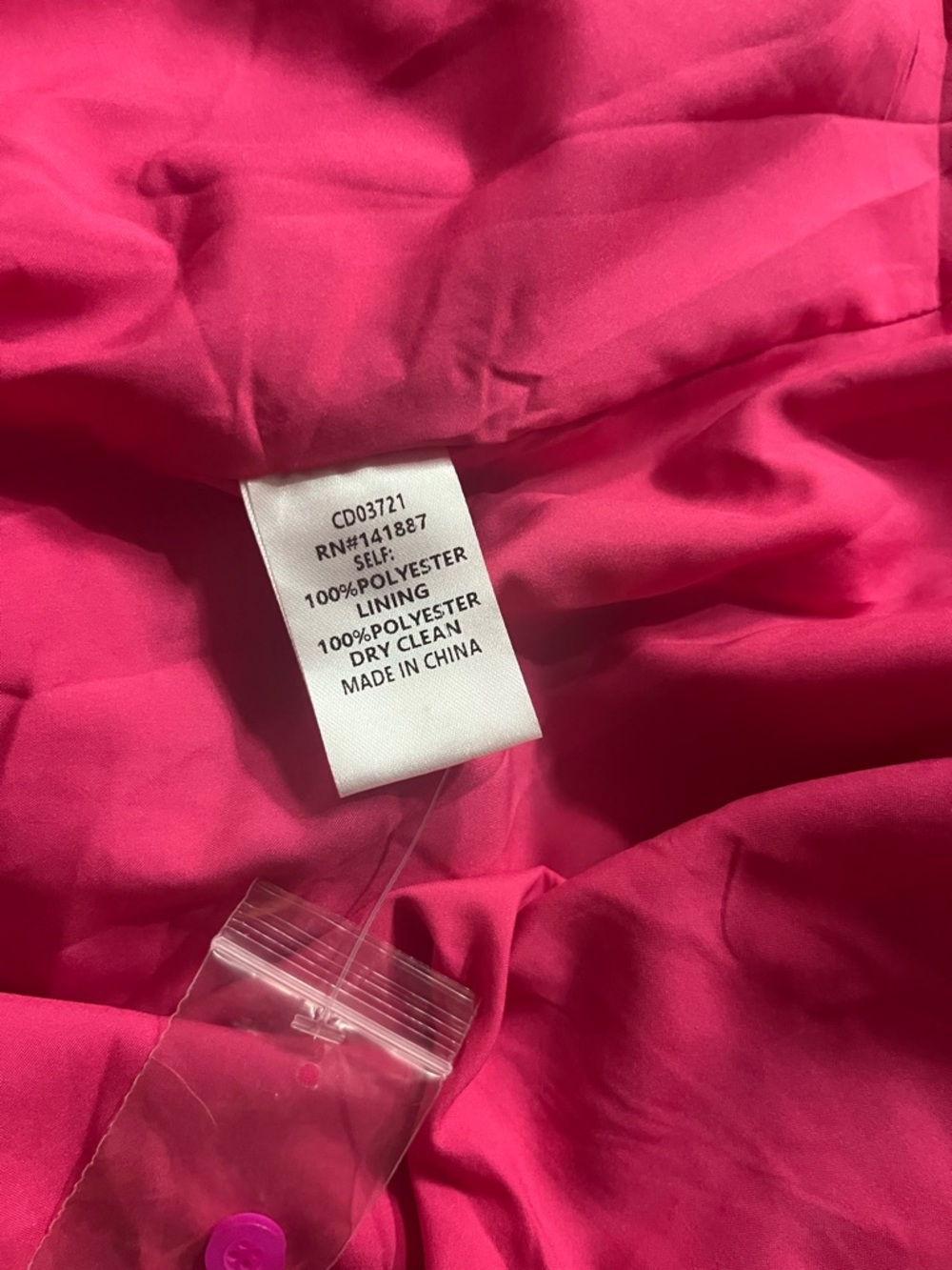 TCEC Magenta Printed Tiered Maxi Dress - Picture 3 of 3